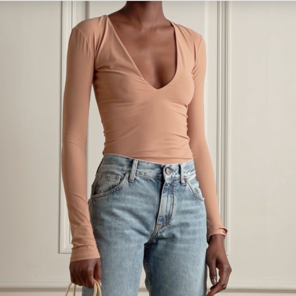 NWOT ALIX NYC Irving Bodysuit XS - Picture 3 of 9